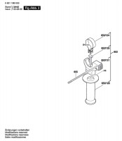 Bosch 0 601 19B 003 Gsb 20-2 Percussion Drill 230 V / Eu Spare Parts